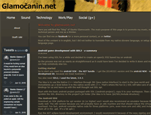 Tablet Screenshot of glamocanin.net
